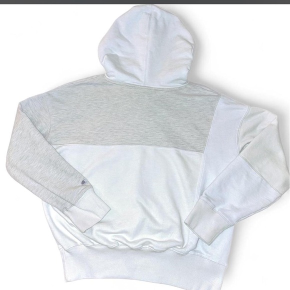 Champion Hooded Sweatshirt - Cream & White - Picture 2 of 4